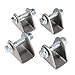 Relibupdater 4-pack shock mount，Steel base shock absorption suspension bracket mounting compatible with Motorcycle Dirt Pit Bike ATV Go Kart