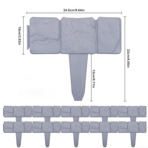 Bordure de jardin haut de gamme résistante aux intempéries x20 - 3
