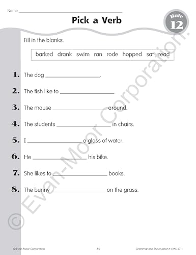 Grammar and Punctuation, Grade 1 - Image 7