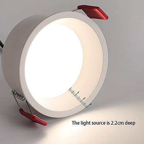 Accentrage LED de plafond discret et moderne pour valoriser l'architecture de salon - 8