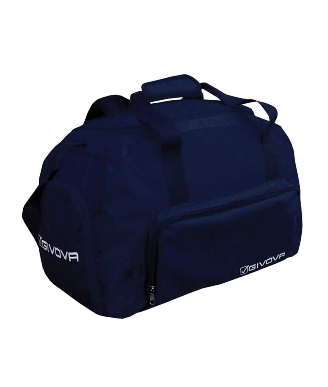 10 Borse Palestra B022 per Givova Sport Calcio Calcetto Relax Tempo Libero Free Time Zaino Zainetto Fitness Allenamento Portascarpe Borsa Bags Borsone Football (Blu, H 35 x L 52 x P 25 cm)