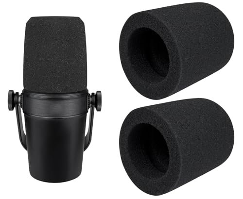 Amazon | SOULWIT 2Pcs マイクロフォン ポップフィルター for Shure