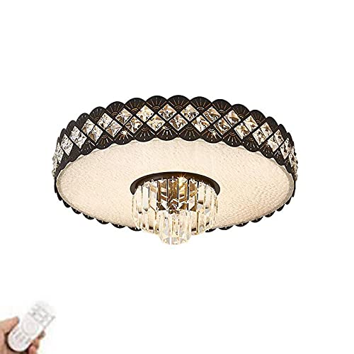 Plafonnier en cristal K9 luxe avec intensité variable pour salon chic