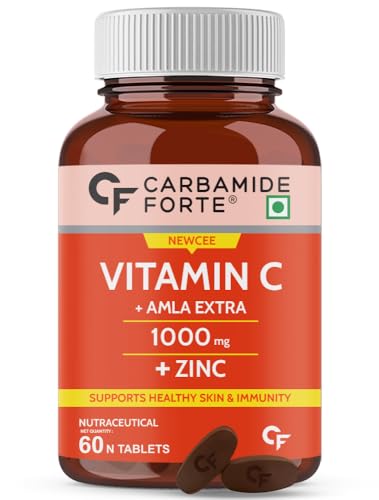 26% OFF on Carbamide Forte Natural Vitamin C Amla Extract With Zinc For Immunity & Skincare
