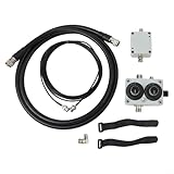 Componentes del kit incluidos: viene completo con antena de bucle pequeño, antena de transmisión de 2 m, cable coaxial de 5 m y 50 ohmios y tres adaptadores, lo que te da todos los elementos esenciales de conectividad para una configuración inmediata con transceptores HF compatibles como ICOM-705.