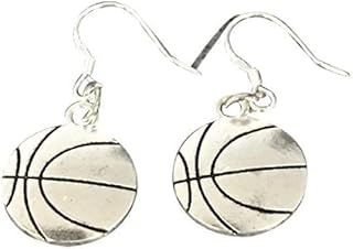 Infinity Collection Basketball Earrings- Basketball Jewelry for Women, Perfect Basketball Gifts for Basketball Players, Moms and Teams