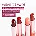 innisfree Dewy Tint Lip Balm with Hyaluronic Acid & Ceramides, Korean Hydrating Tinted Balm, Power Cherry Shade