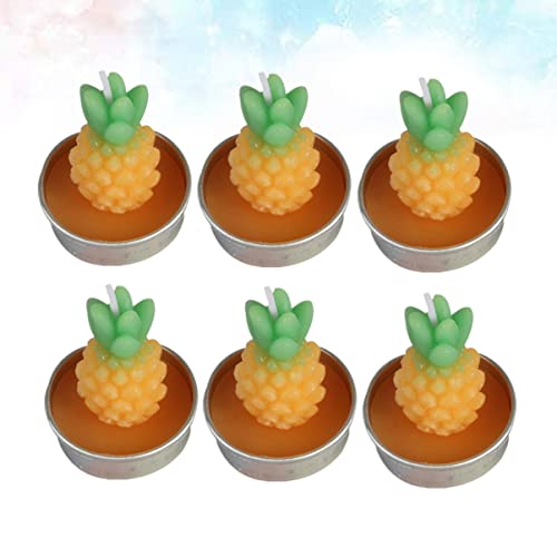 Pretyzoom 3 Boxes + Hawaii Tealight Smokeless Candle Shape Fruit Shaped Spa Supplies Aromatherapy Home Light Wedding Candles Tea Decoration Green Scented Birthday Summer Cute Mini Bathroom #TOP7