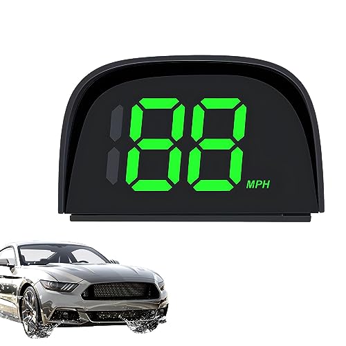 Yajimsa Heads Up Display para Coches, visualización Velocidad del Coche, Advertencia sobrevelocidad medición kilometraje Digital HUD, Pantalla Hud Head Up