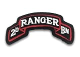 Insignia Depot 75th Ranger Regiment 2nd Battalion Color Scroll with Hook Fastener