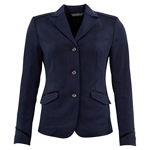 Anky - Chaqueta de equitación Platinum - Talla 32, azul marino
