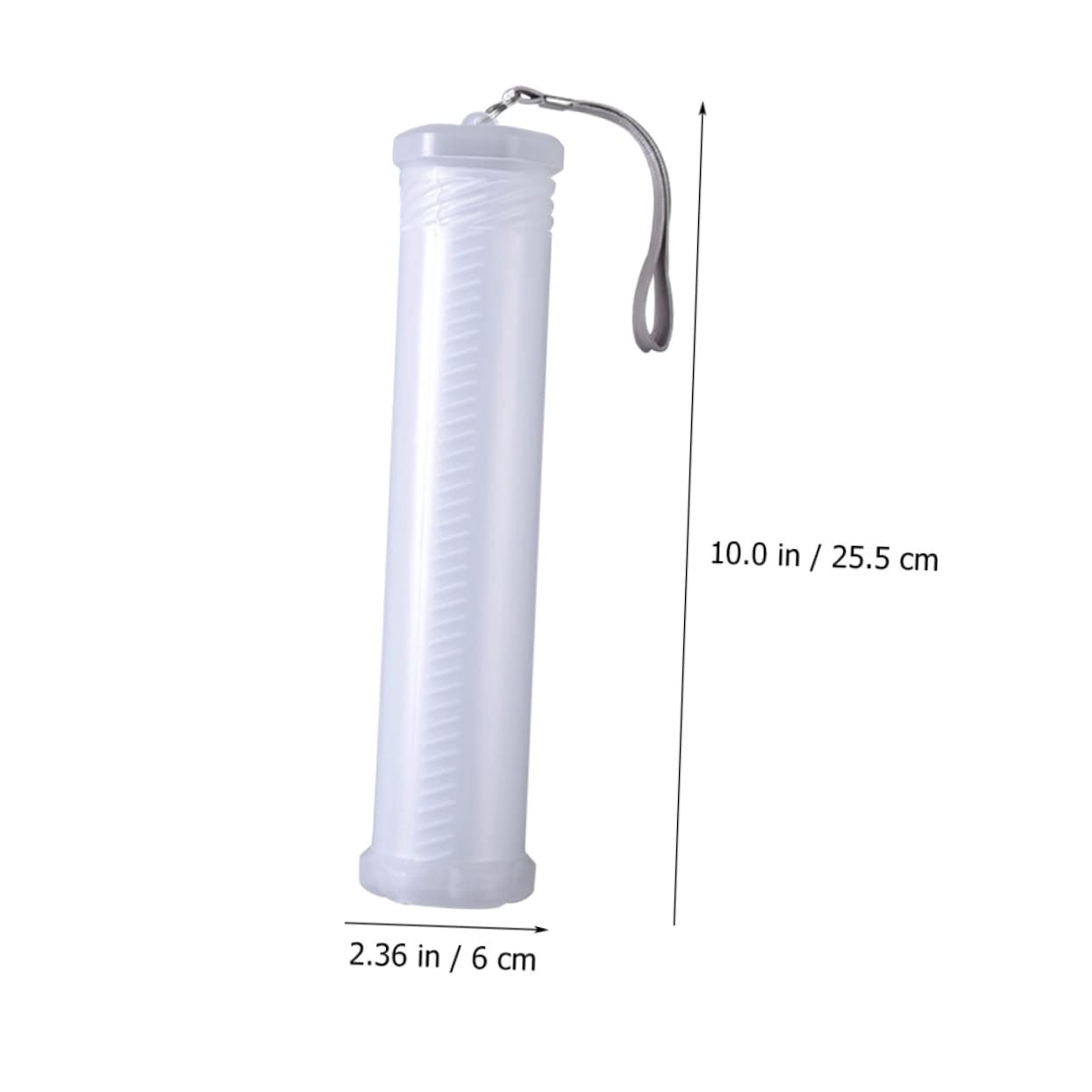 SHINEOFI 6pezzi Scatola Portapenne Telescopica Creativa Plastica Trasparente Da Astuccio Leggero Per Ufficio e Scuola Pratico Per Matite e Pennelli