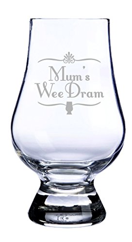 Glencairn Whisky Glass-Mum's Wee Dram Made In Scotland