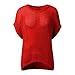 Aniywn Mesh Shirt Women Beach Summer Scoop Neck Short Sleeve Casual Shirts Crochet Hollow Out Knit Tops Coverup Pullover