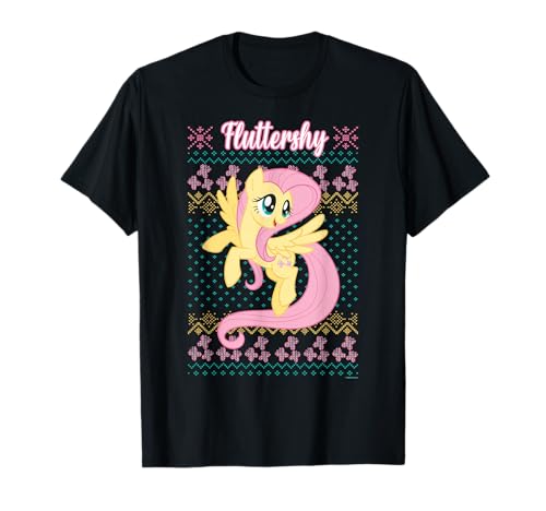T-shirt Fluttershy de Noël pour remplacer le pull moche trop chaud