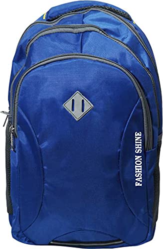 Gyan Traders Polyster Black Light Weight Laptop Bag 30 ltrs Laptop Backpack for Upto 15.6 inch Laptop