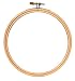 Darice 39103 1-Piece Wood Embroidery Hoop, 5-Inch