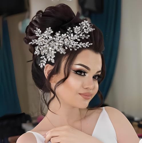 Peigne à cheveux pour mariée et demoiselle d'honneur à la cérémonie
