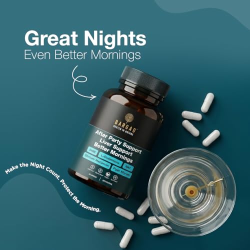 Image of Bargad DHM Metabolic Balance & Morning Refresh Supplement | Fuller Health After Party | Post-Celebration Wellness Support | 60 Capsules