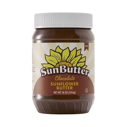 SunButter® Chocolate Sunflower Seed Butter (1 Jar | 16 oz) - Healthy, Low-Sugar, Protein-Packed Spread for Breakfast, Desserts, Snacks & More Cover