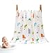 Colchón de Entrenamiento para IR al baño, Almohadillas de algodón Impermeables para niños con protección de 4 Capas, Almohadillas de Entrenamiento para IR al baño a Prueba de Fugas con Lindos patrone