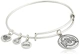 Alex and Ani Ohio State University Logo Expandable Rafaelian Silver Bangle Bracelet