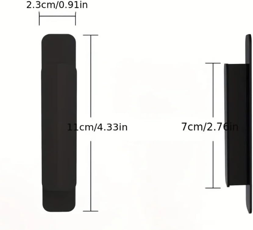 Sliding Door Handle Self-Adhesive Pulls for Kitchen Cabinet Window S Door Knobs no Punching Furniture