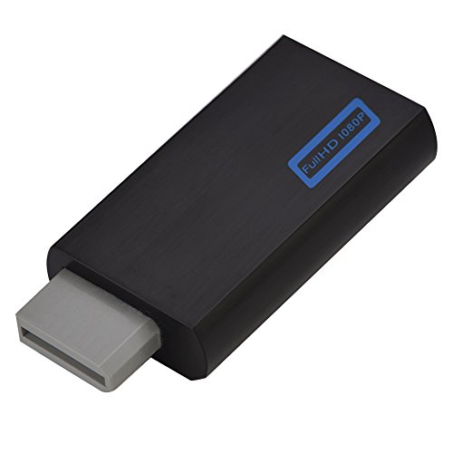 Meilleur convertisseur Adaptateur HDMI Full HD pour Wii vers convertisseur HDMI 720P 1080P convertisseur Adaptateur 3.5mm Sortie vidéo Audio