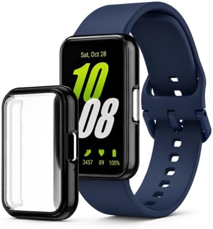 Case Película para Galaxy Fit3 | Capa Protetora Smartwatch Samsun...