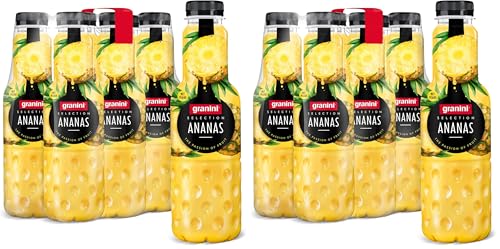 granini Selection Ananas (6 x 0,75l), mindestens 50% Frucht, Ananasnektar, vegan, exotischer Fruchtgenuss, laktosefrei, ideal zum Mixen, mit Pfand (Packung mit 2)