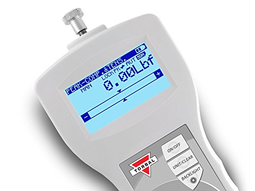 Torbal Fb500 Digital Force Gauge, 100Lbf X 0.02Lbf, Tension And Compression, Built-In Microsd, Usb, Rs232, Peak And Multi Peak Detection #TOP5