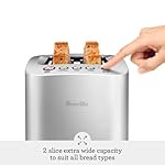 Breville Die-Cast Smart Toaster, 2-Slice, Brushed Stainless Steel - Image 2