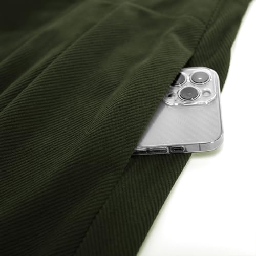 Belle Poque Corduroy Skirt for Women A-Line Flared Swing Skirt Midi High Waist Skirts4