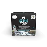 Scenic Brew, 6 packs of 10 pods (60 total), Swiss Water Decaf
