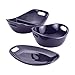 Rachael Ray Stoneware 3-Piece Serving Set, Purple