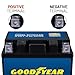 Goodyear GYTX14AH - 12 Volt 14 AH, 210 CCA, Rechargeable High-Performance, Maintenance Free, SLA - AGM Battery for Motorcycle, ATV, UTV, 4-Wheeler, Snowmobile, Watercraft and more!
