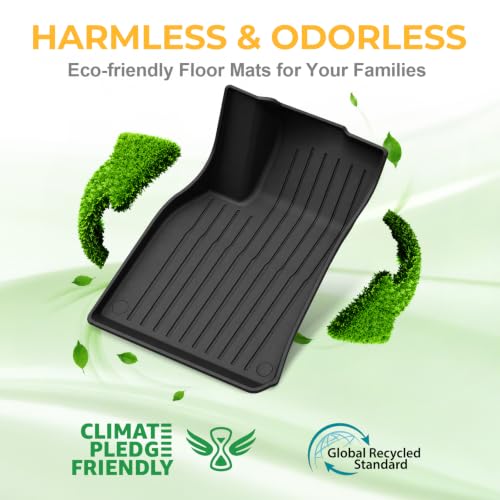 Image of Floor Mats for 2021-2024 Tesla Model Y 5-Seat Accessories