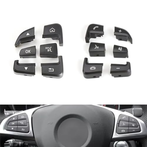 Control crucero compatible con Benz Clase C GLC volante botón interruptor 6