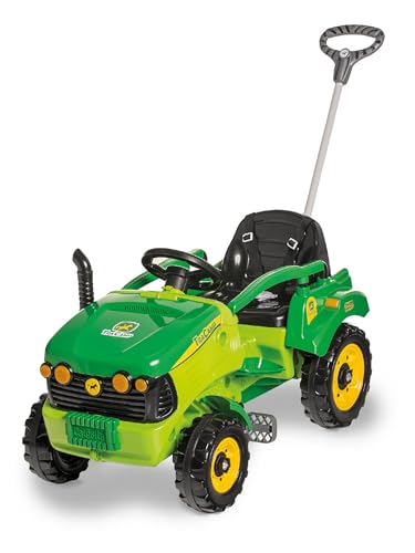 Calesita - TRACAMP VERDE - carrinho trator de guiar e pedalar