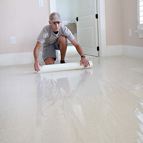 Trimaco 62450 Easy Mask Protective Film For Carpets, 2 Mil, Inch X 50-Feet, 24" X 50' (2Mil) #TOP3