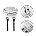 Dual Flush Toilet Water Tank Push Buttons - 9cm Rod Length, Replacement for Bathroom Toilets,1pc(6.8cm)