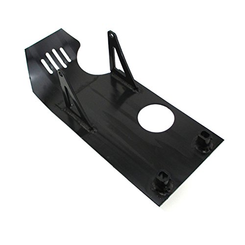 Tc-Motor Black Aluminum Engine Skid Plate For Dirt Pit Bike Xr50 Crf50 90Cc 110Cc 125Cc 140Cc Lifan Yx Ssr Thumpstar Coolster Taotao #TOP2