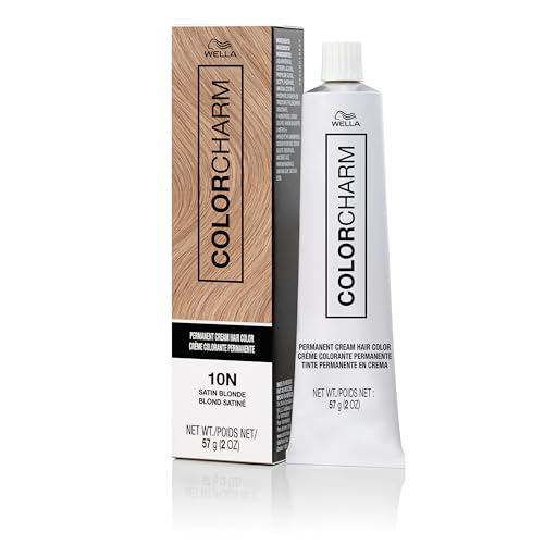 Image of COLORCHARM Permanent Cream Hair Dye | Blonde Hair Color | High Lift, Natural Warm Bronde, Golden Honey Tones | 100% Gray Coverage | Vegan, Free of Phthalates & Parabens | 2 oz.