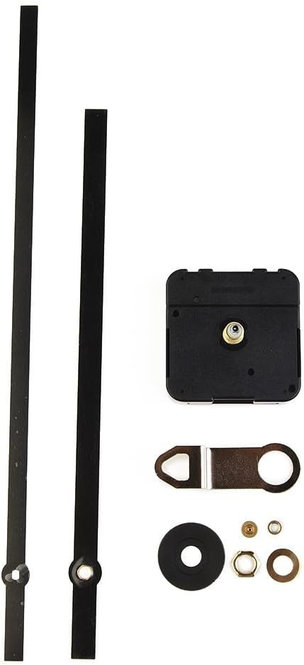Quartz Clock Motor Mechanism Kit Perfect for DIY Clock Projects with Adjustable Hour and Minute Hands