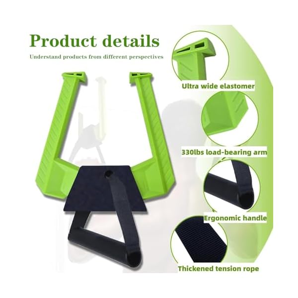 Portable Pull Up Bar,Pull Up Bar Door Frame for Work from Home Fitness.Load bearing capacity exceeding 330lbs - Image 5