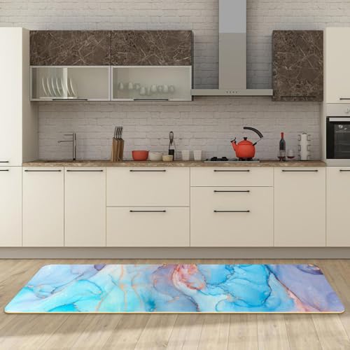 Alfombrillas de cocina de lujo antideslizantes lavables y absorbentes 3