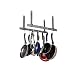 Rack It Up Ceiling Bar Pot Rack (pair), Steel Gray