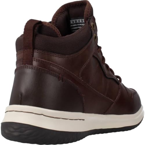 Skechers Herren Delson Selecto Klassische Stiefel, Chocolate Leather, 39 EU – Ansicht 4