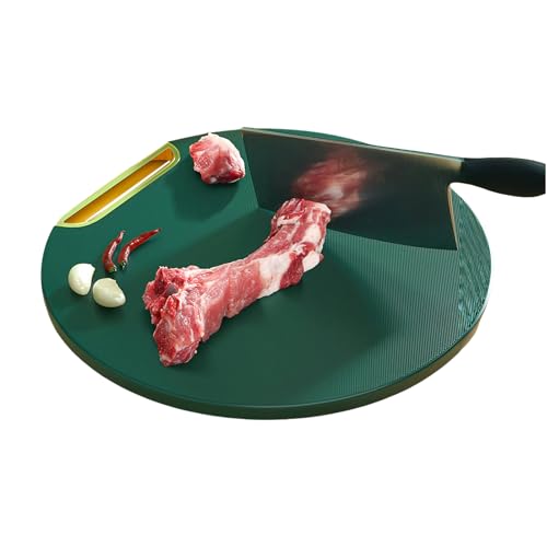 Tabla de cortar segura | Tabla de cocina con rallador de ajo integrado - Bloque de accesorios para la preparación de carne de queso | Casa boda Navidad apartamento