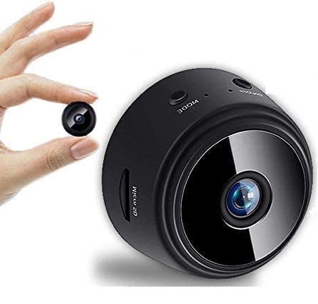 CUTECH HD Mini Camera Wireless WiFi 1080P Home Security Nanny IP Ball Cam with Motion Detection Night Vision CCTV Camera